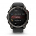Смарт годинник Garmin Fenix ​​8 Pro Amoled 51 мм Sapphire Carbon Grey DLC Titanium із силіконовим чорно-сірим ремінцем (010-03199-01)