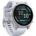 Смарт часы Garmin Fenix 8 43mm AMOLED Silver with Whitestone Silicone Band (010-02903-00)