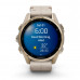 Смарт годинник Garmin Fenix 8 Amoled 43 мм Sapphire Soft Gold with Limestone Leather Band (010-02903-40)