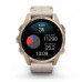 Смарт годинник Garmin Fenix 8 Amoled 43 мм Sapphire Soft Gold with Limestone Leather Band (010-02903-40)