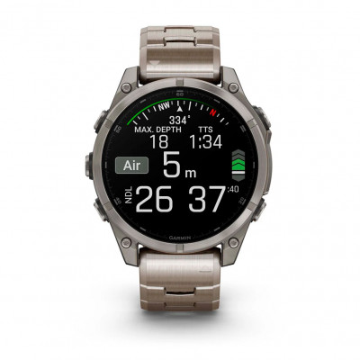 Смарт годинник Garmin Fenix 8 Amoled 47 мм Sapphire Titanium with titanium bracelet (010-02904-40) Смарт годинник Garmin Fenix 8 Amoled 47 мм Sapphire Titanium with titanium bracelet (010-02904-40)