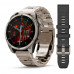 Смарт годинник Garmin Fenix 8 Amoled 47 мм Sapphire Titanium with titanium bracelet (010-02904-40)