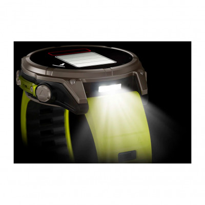Смарт часы Garmin Fenix 8 Solar 47 мм Sapphire Titanium with Amp Yellow and Graphite Silicone Band (010-02906-21) Смарт часы Garmin Fenix 8 Solar 47 мм Sapphire Titanium with Amp Yellow and Graphite Silicone Band (010-02906-21)