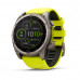 Смарт часы Garmin Fenix 8 Solar 51 мм Sapphire Titanium With An Amp Yellow and Graphite Silicone Band (010-02907-21)