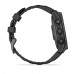 Смарт годинник Garmin Fenix E 47 мм AMOLED Slate Gray Steel with Black Silicone Band (010-03025-01)