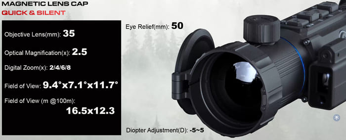 PARD Ocelot 480-35 LRF Q