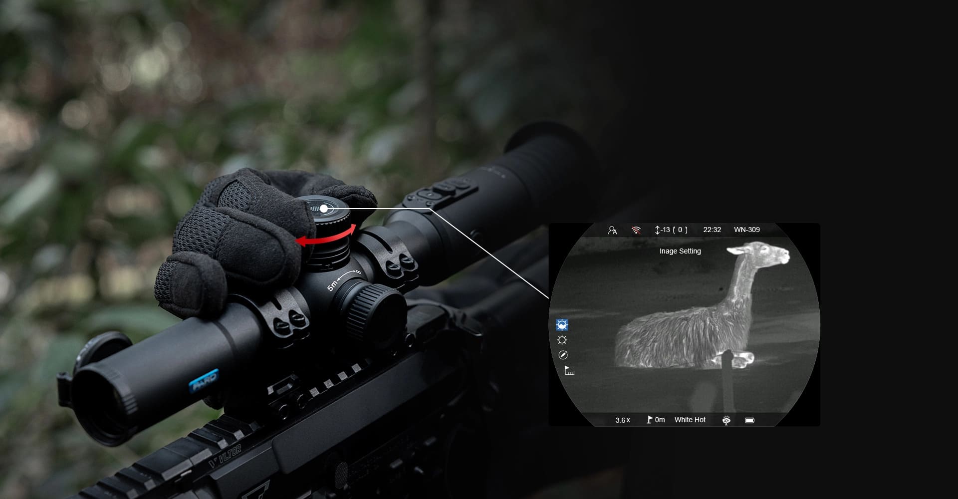 Тепловизионный прицел Pard Pantera 256 Mini